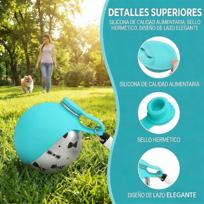 Huellia™ | Bebedero Portátil para Perros